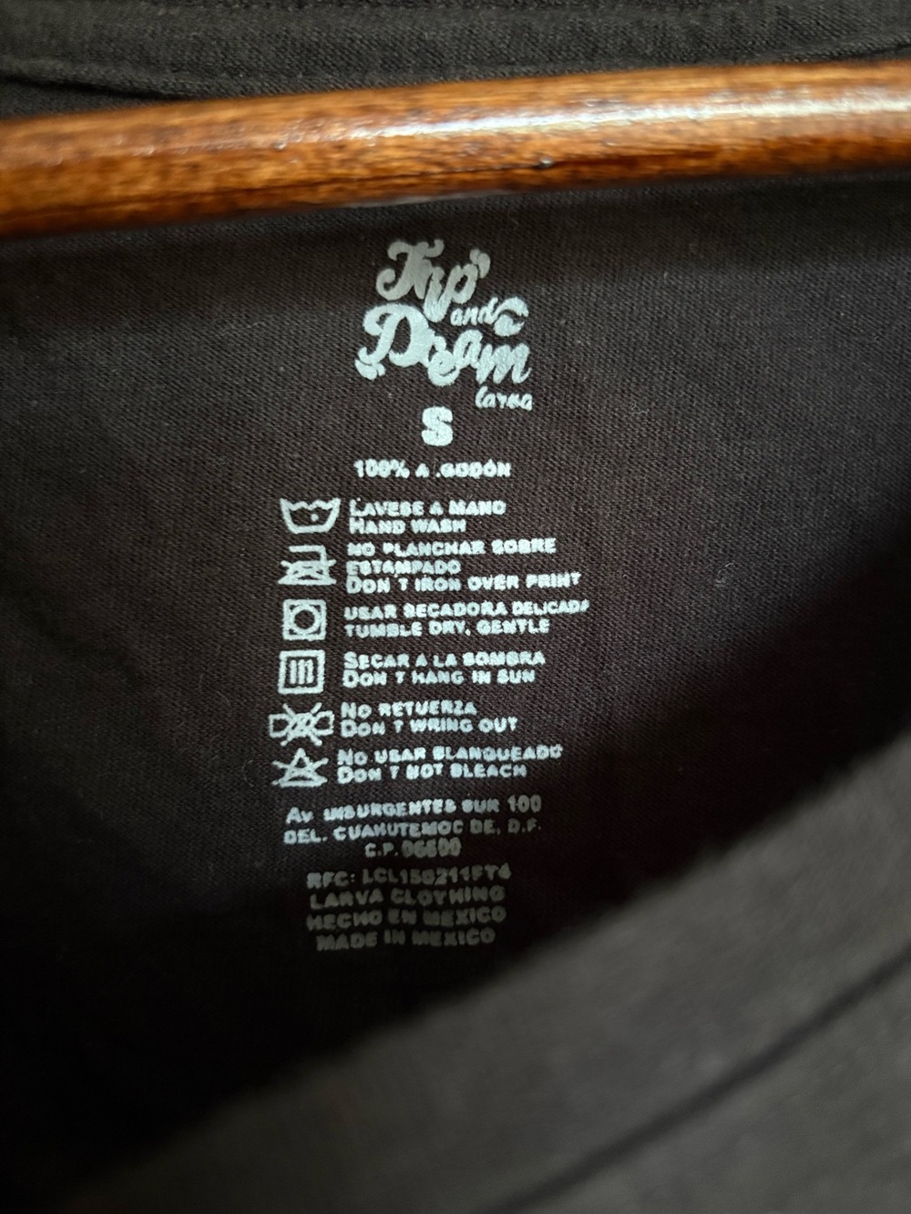 Y2K Tiger Goddess Snake Graphic Tee Edgy Biker Black Cotton Top S Trip & Dream - Picture 3 of 4